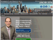 Tablet Screenshot of bankruptcy-law-seattle.com
